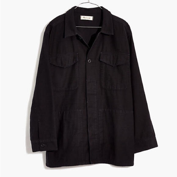 Military Shirt Jacket - Picture 2 of 9